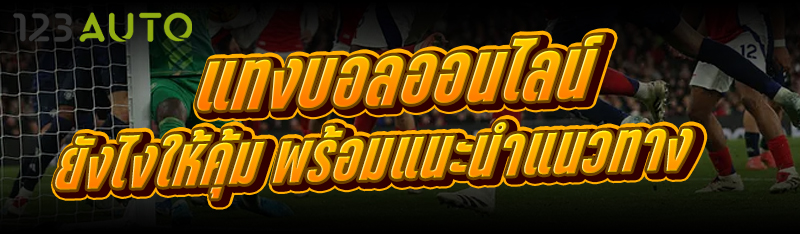 แทงบอลออนไลน์ ยังไงให้คุ้ม พร้