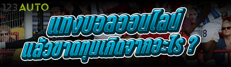 แทงบอลออนไลน์ แล้วขาดทุนเกิดจา